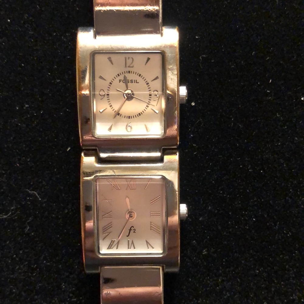 Vintage Fossil F2 ES-9102 Ladies Watch